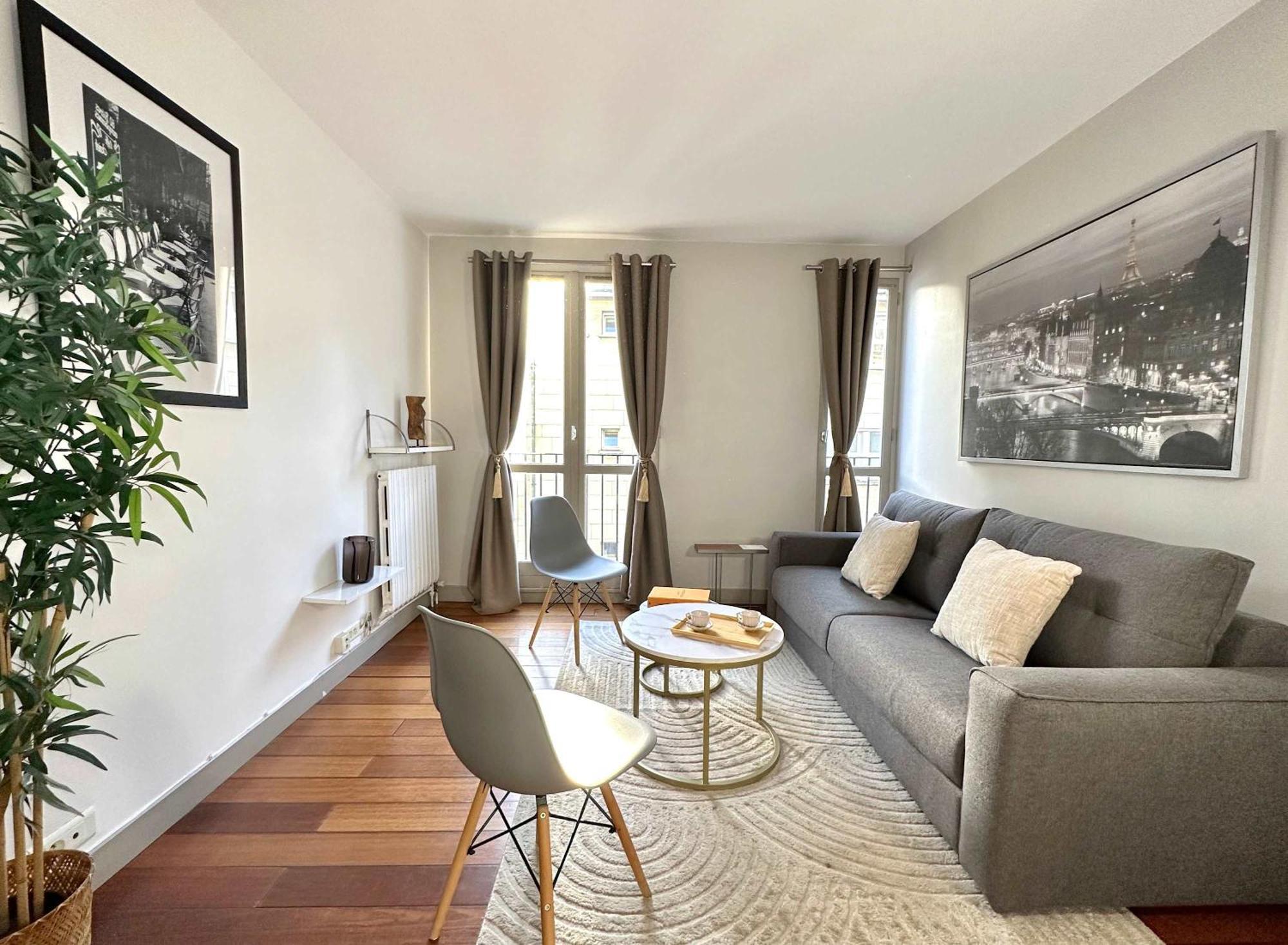 Beautiful Calm Studio In Le Marais Paris Dış mekan fotoğraf