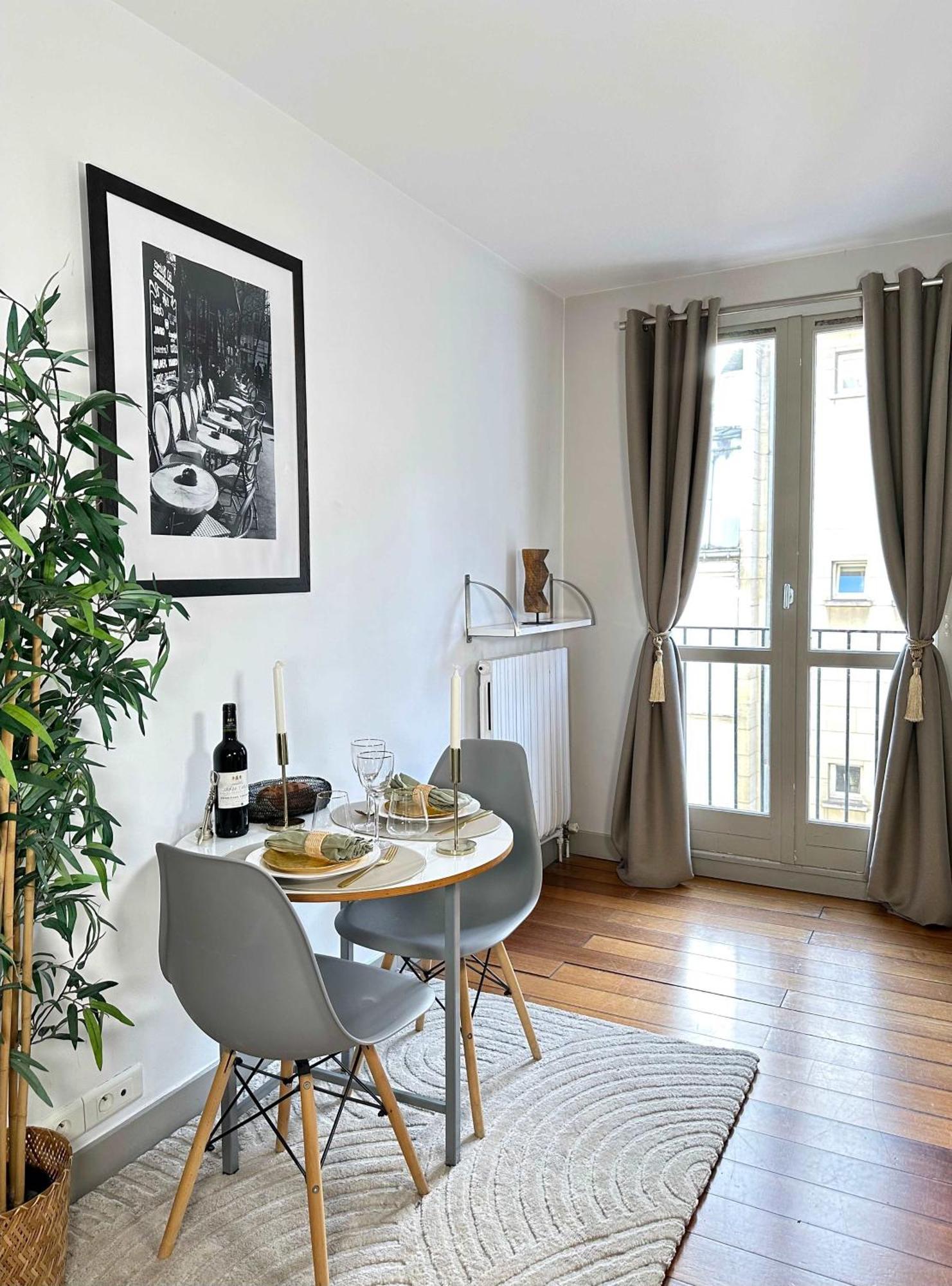 Beautiful Calm Studio In Le Marais Paris Dış mekan fotoğraf