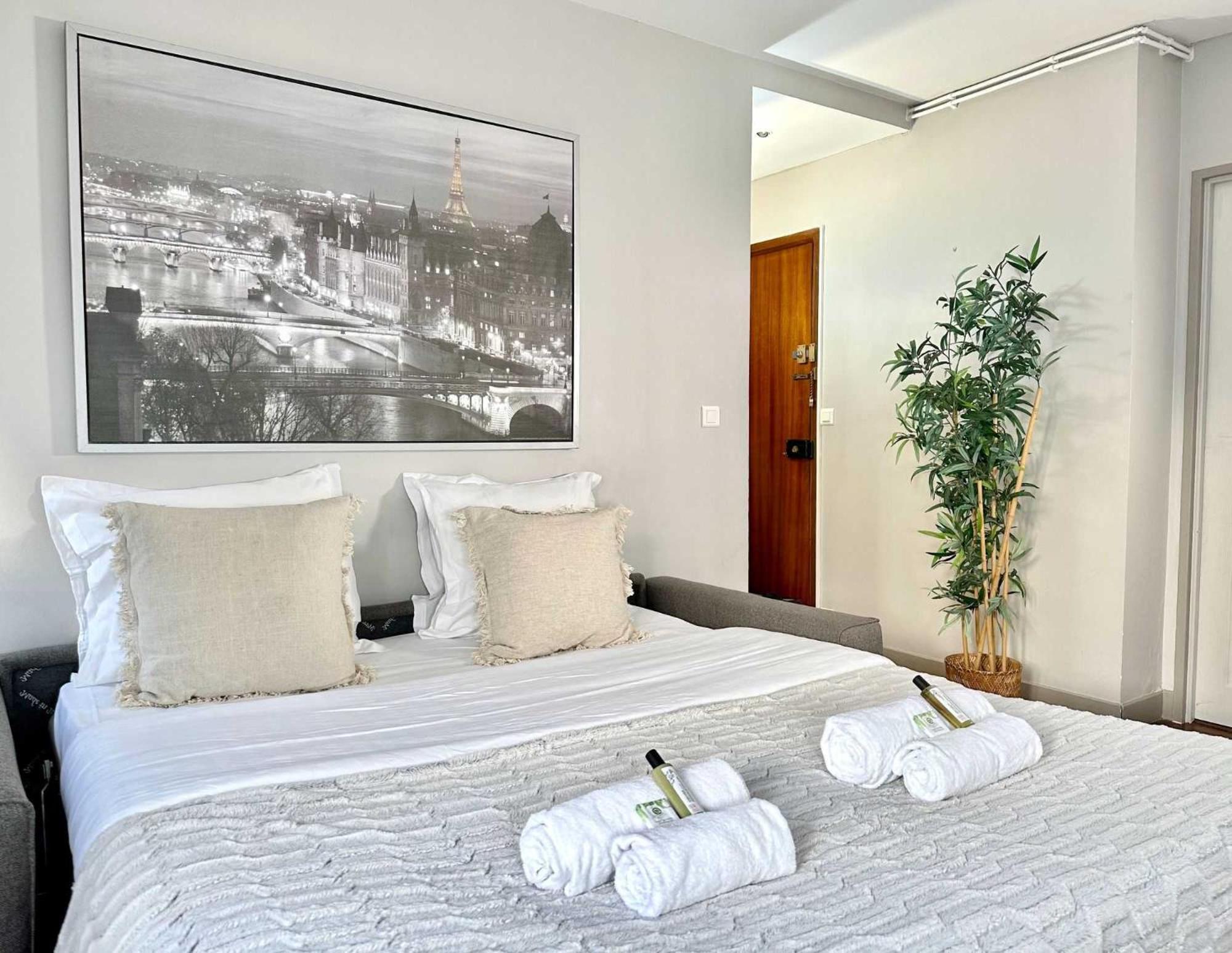 Beautiful Calm Studio In Le Marais Paris Dış mekan fotoğraf