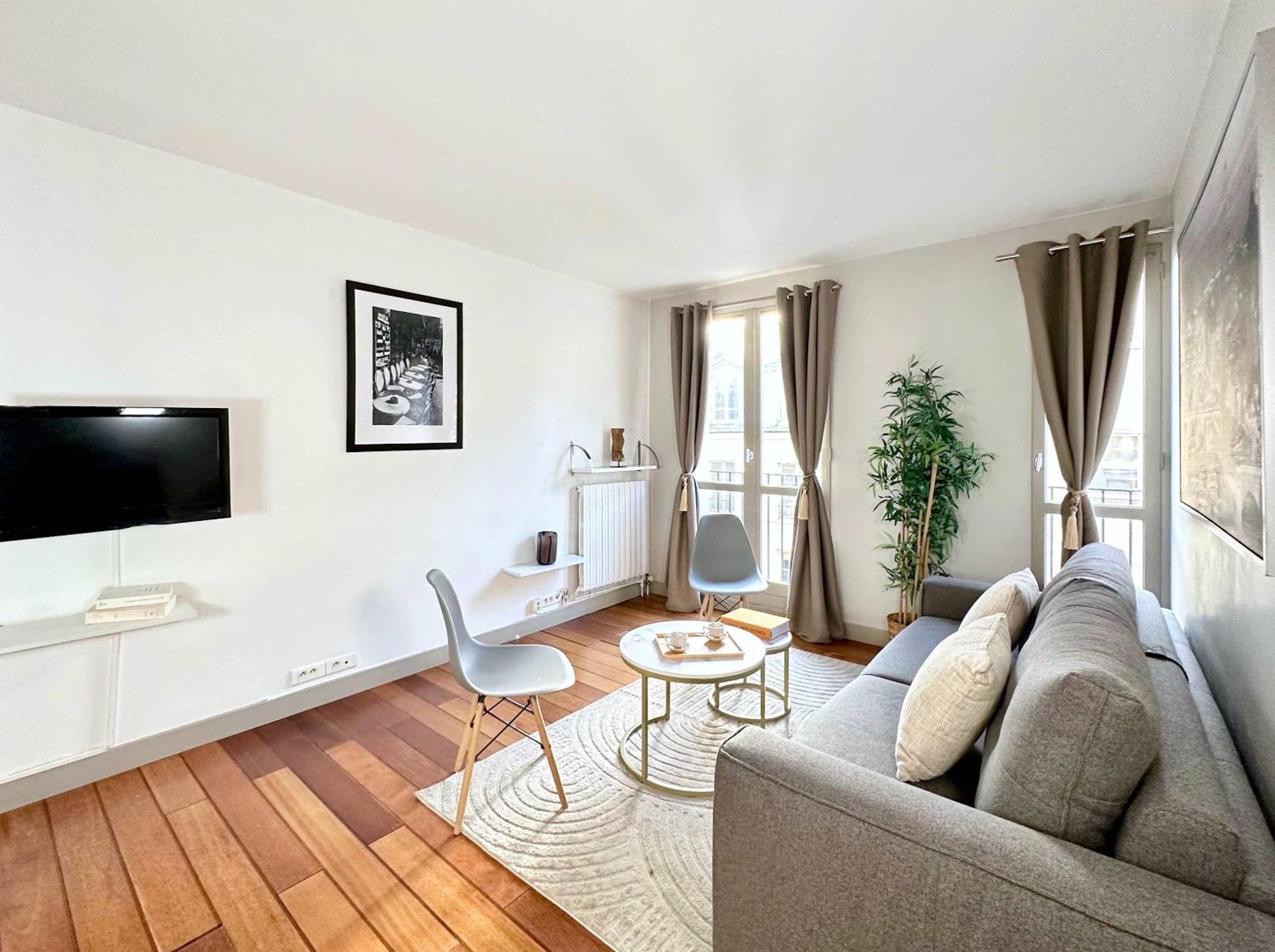 Beautiful Calm Studio In Le Marais Paris Dış mekan fotoğraf