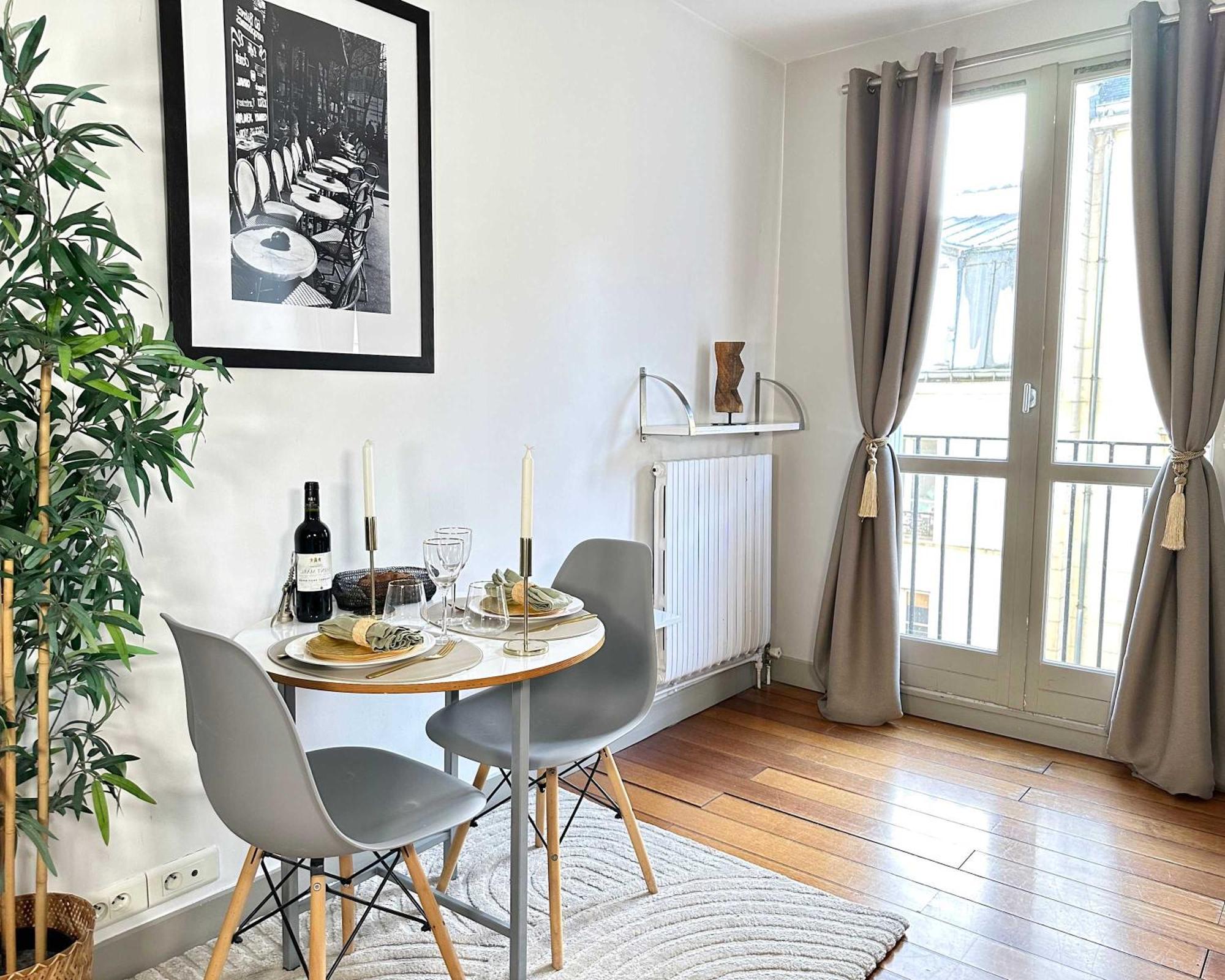 Beautiful Calm Studio In Le Marais Paris Dış mekan fotoğraf