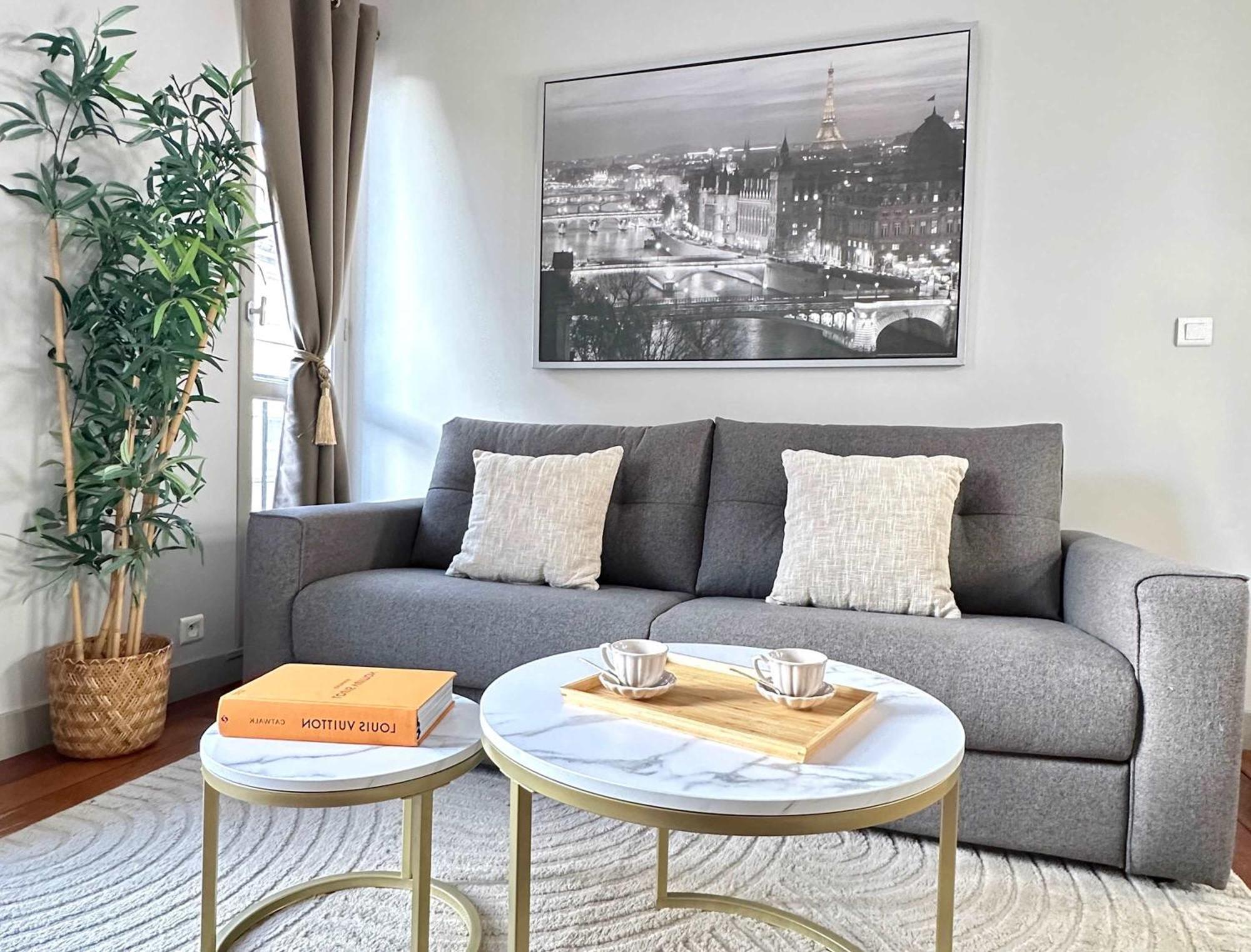 Beautiful Calm Studio In Le Marais Paris Dış mekan fotoğraf