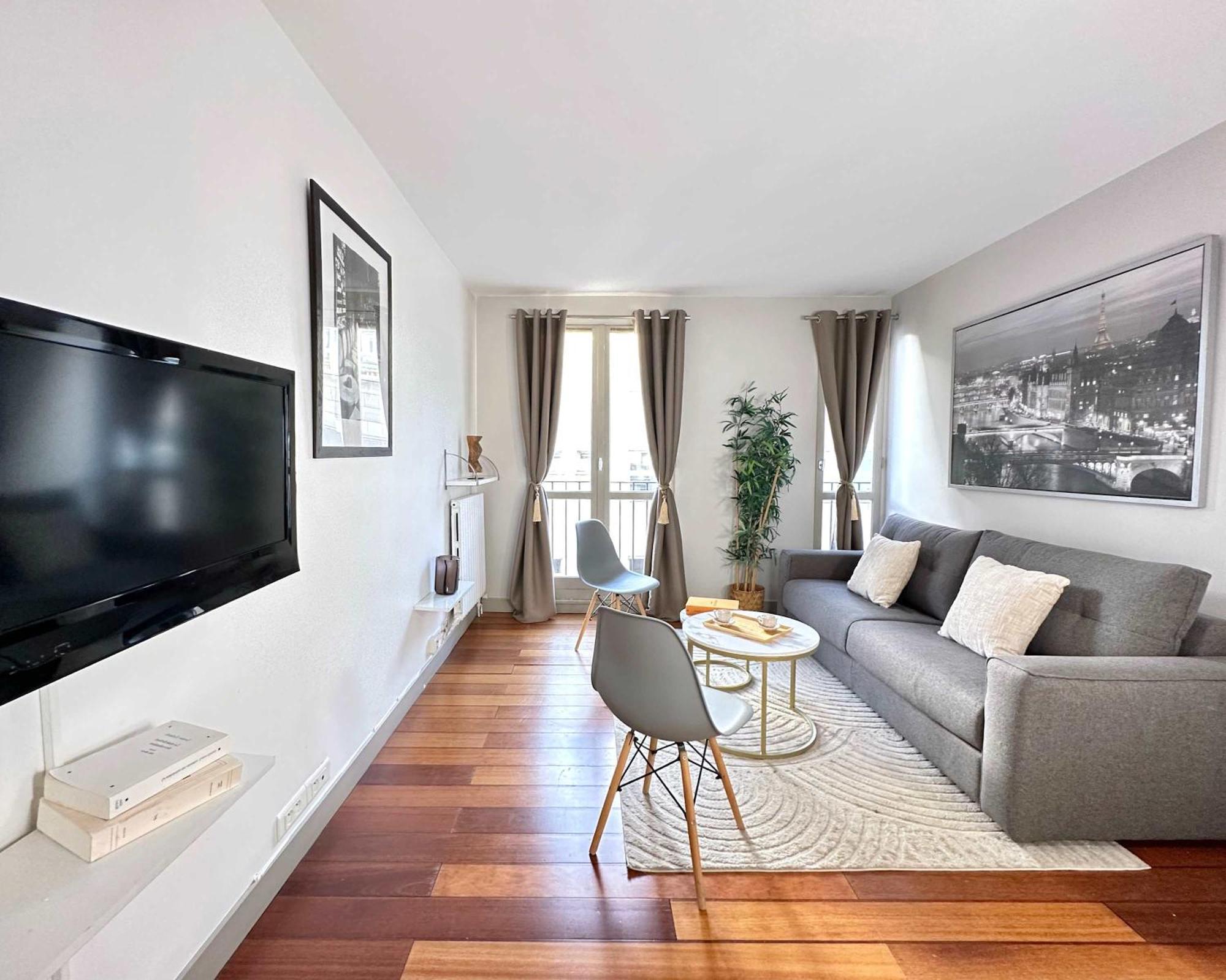 Beautiful Calm Studio In Le Marais Paris Dış mekan fotoğraf